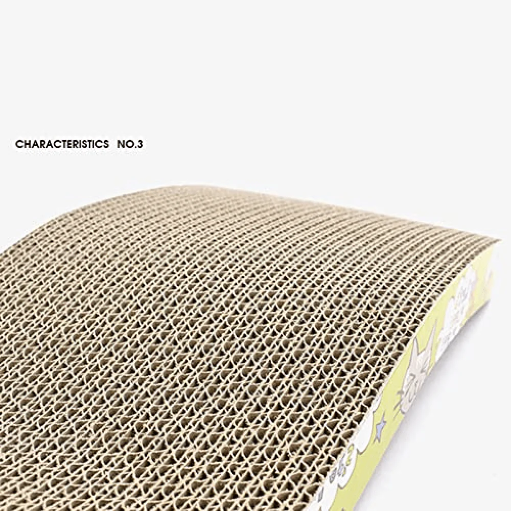 Emily Pets Curved Scratching Board Toy for Cats - Image 3