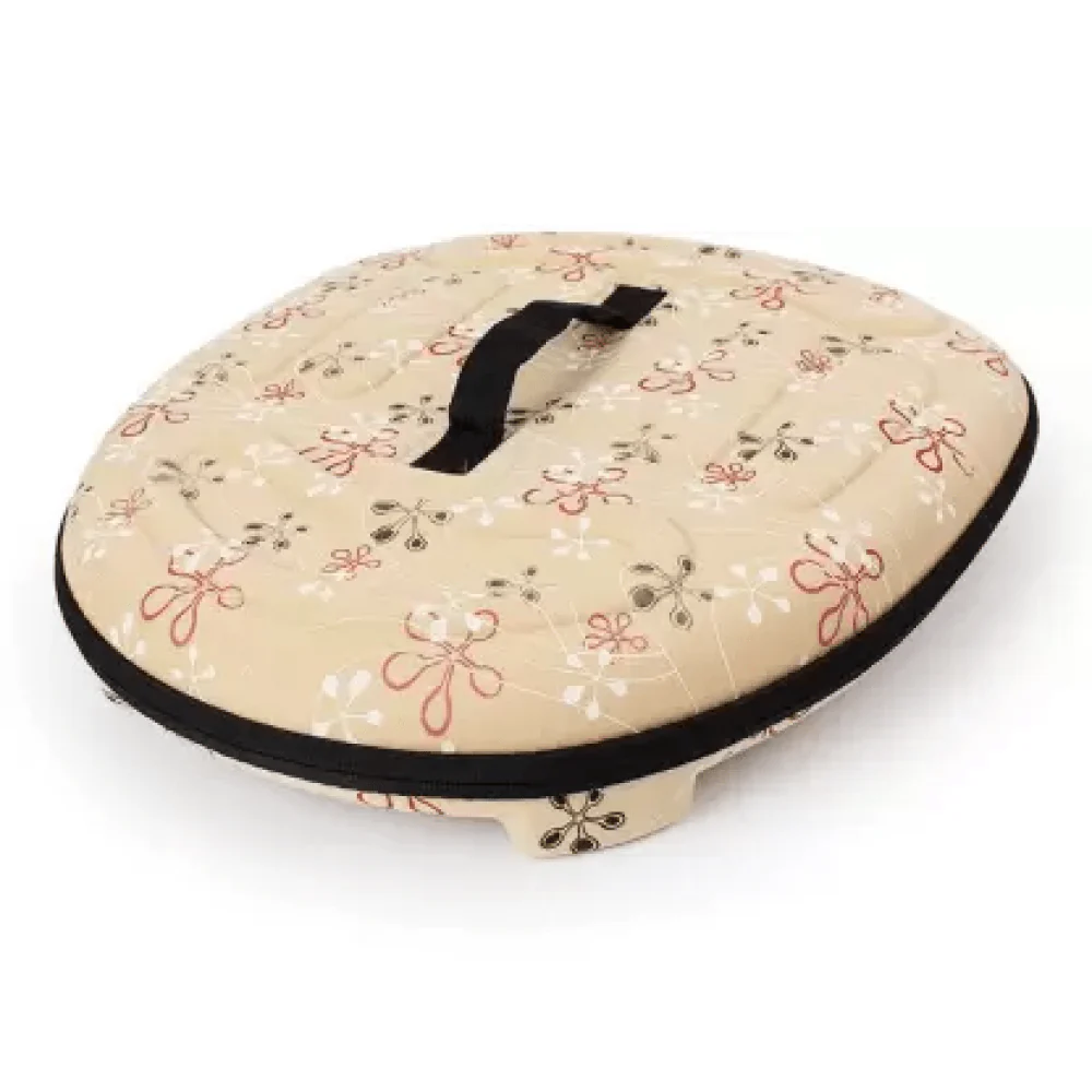 Emily Pets Portable, Breathable Eva Car Soft Fabric Carrier for Dogs and Cats (Yellow) - Image 4