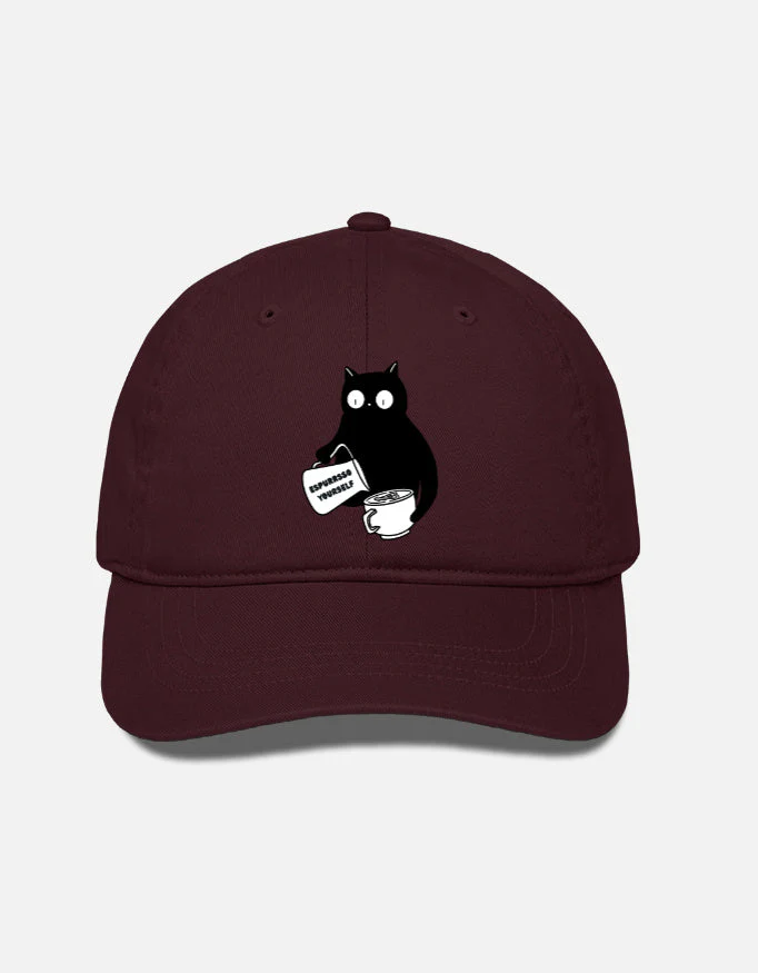 EverythingBoho Cat Barista BaseBall Cap - Image 5