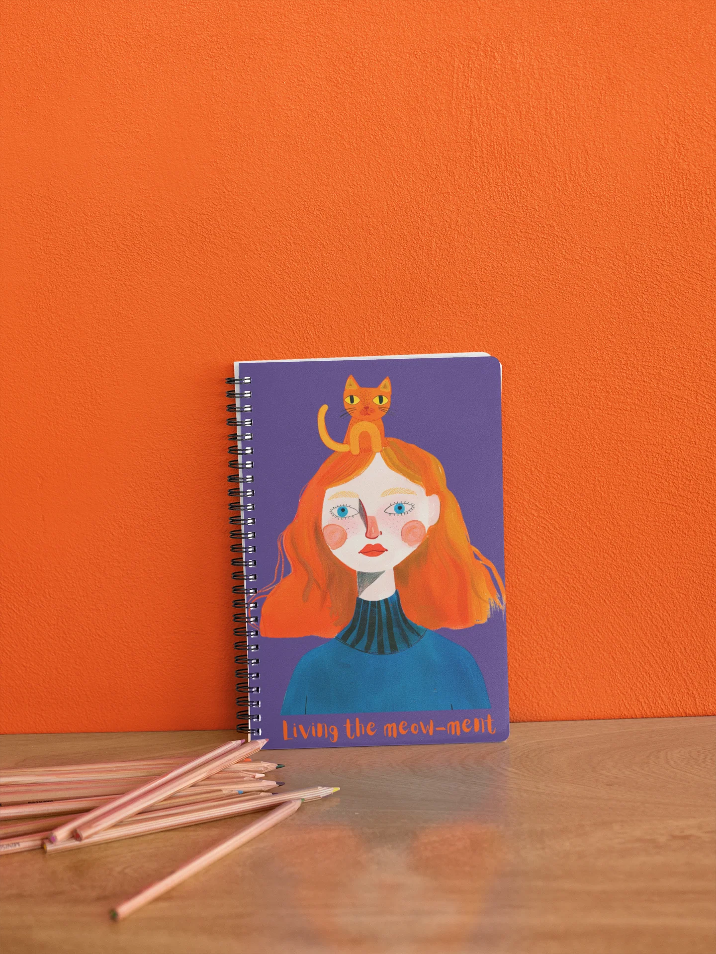 EverythingBoho Cat & Me A5 Notebook Diary - Image 2