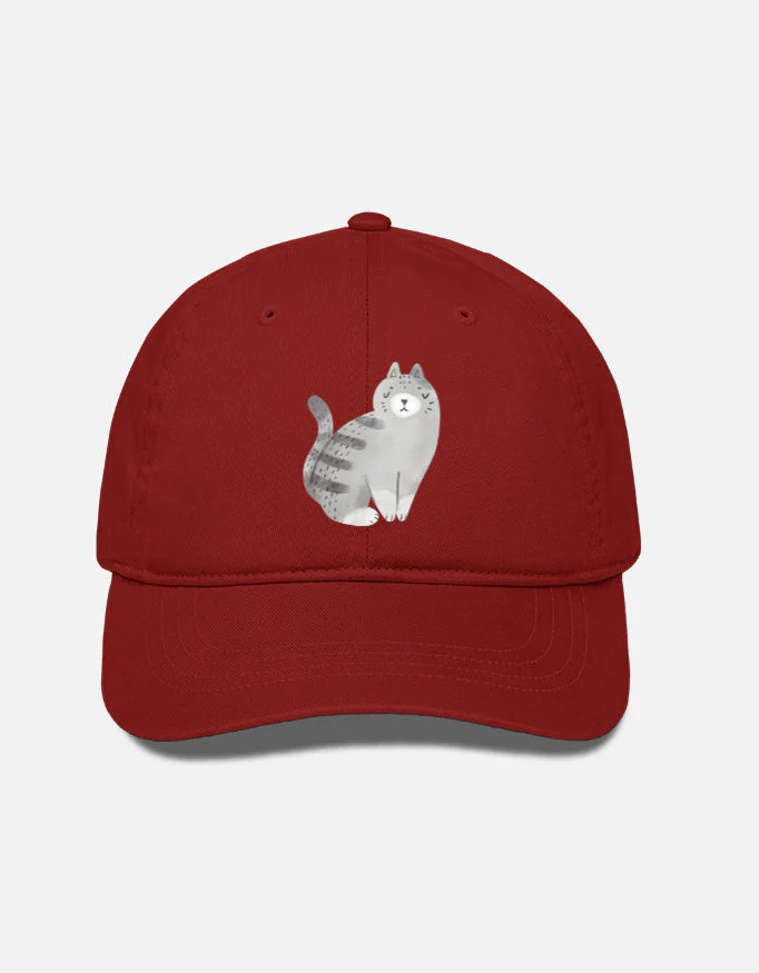 EverythingBoho Purrfect Cat BaseBall Cap - Image 2