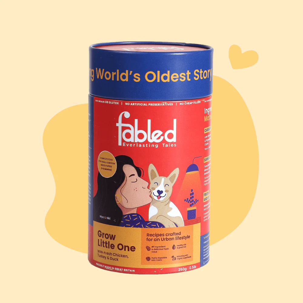 Fabled Grow Little One Fresh Chicken Turkey & Duck Small Medium Dog Dry Food - Image 3