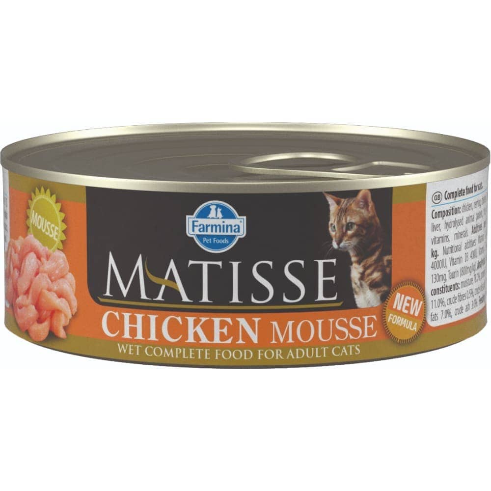 Farmina Matisse Lamb Mousse and Chicken Mousse Adult Cat Wet Food Combo (12+12) - Image 3