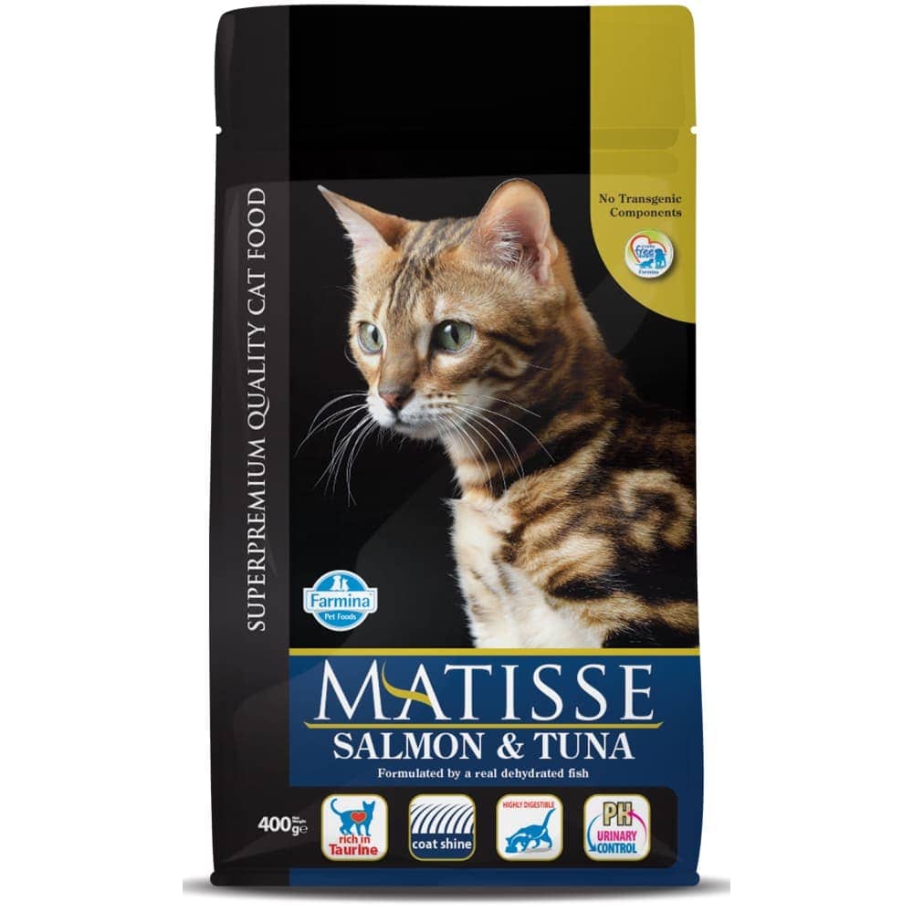 Farmina Matisse Salmon & Tuna Adult and Kitten Cat Dry Food Combo (10kg+400g) - Image 2