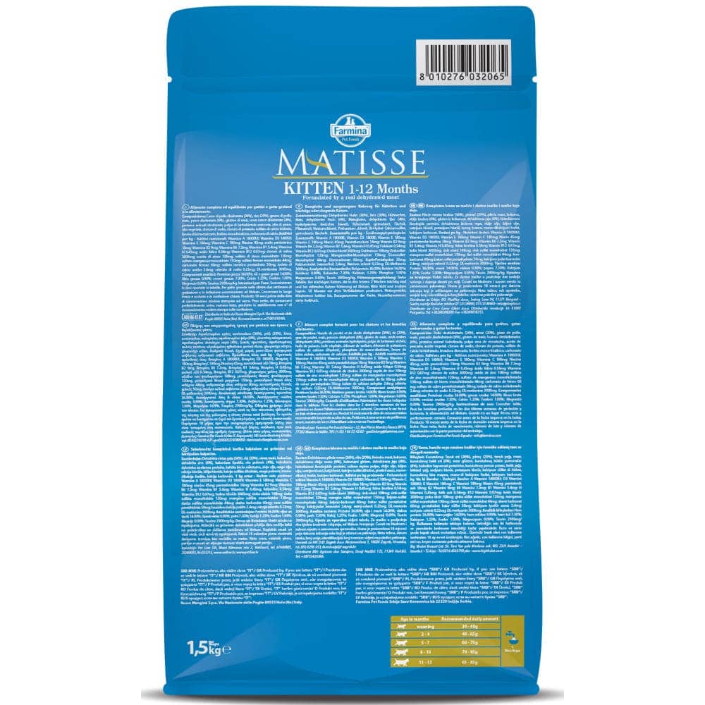 Farmina Matisse Salmon & Tuna Adult and Kitten Cat Dry Food Combo (10kg+400g) - Image 5