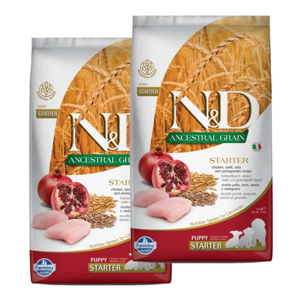 Farmina N&D Chicken & Pomegranate Ancestral Grain Starter Puppy Dog Dry Food - Image 10