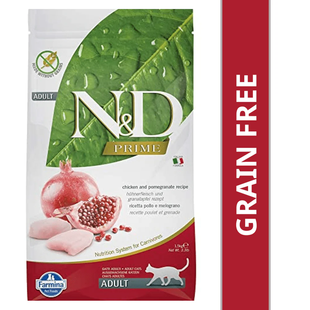 Farmina N&D Prime Chicken & Pomegranate Adult Neutered Cat Dry Food - Image 6