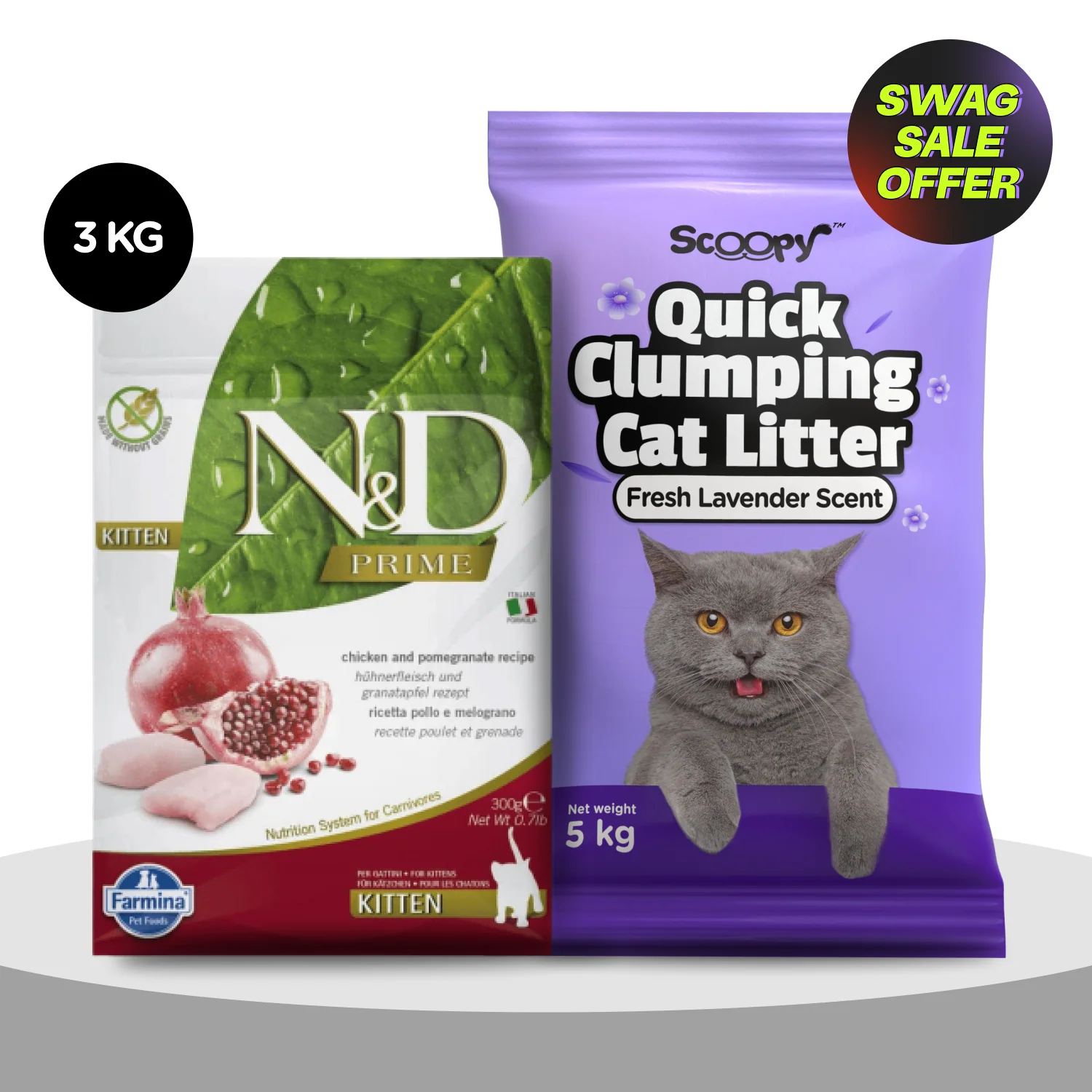 Farmina N&D Prime Chicken & Pomegranate Grain Free Kitten Cat Dry Food - Image 11