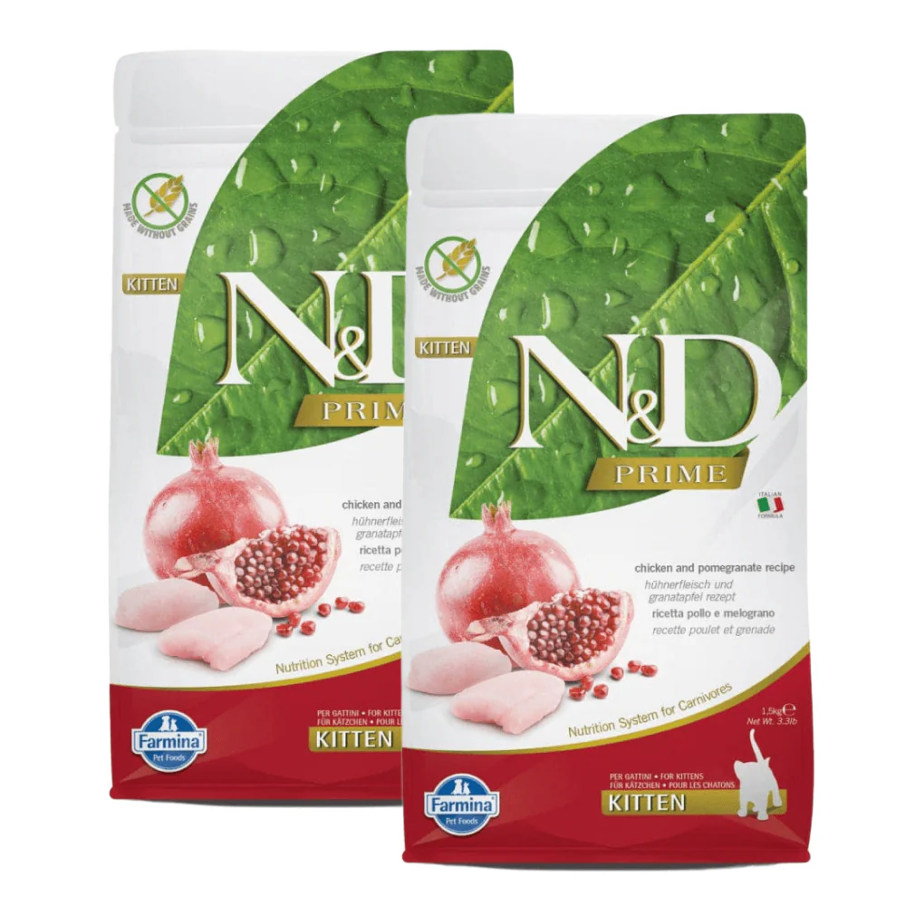 Farmina N&D Prime Chicken & Pomegranate Grain Free Kitten Cat Dry Food - Image 11