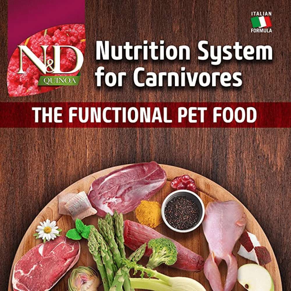 Farmina N&D Quinoa Lamb Mint & Fennel Grain Free Digestion Adult Dry Cat Food - Image 7