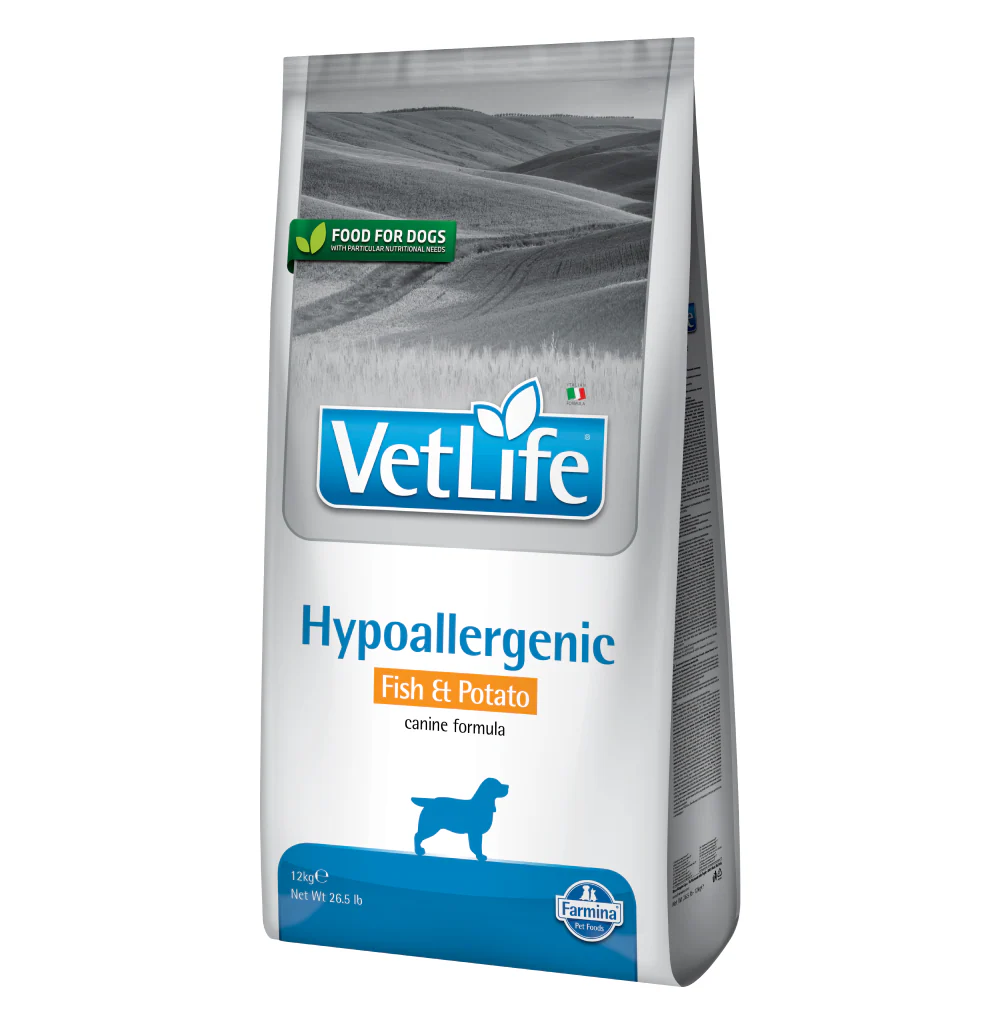 Farmina Vet Life Fish & Potato Hypoallergenic Canine Formula Adult Dog Dry Food - Image 5