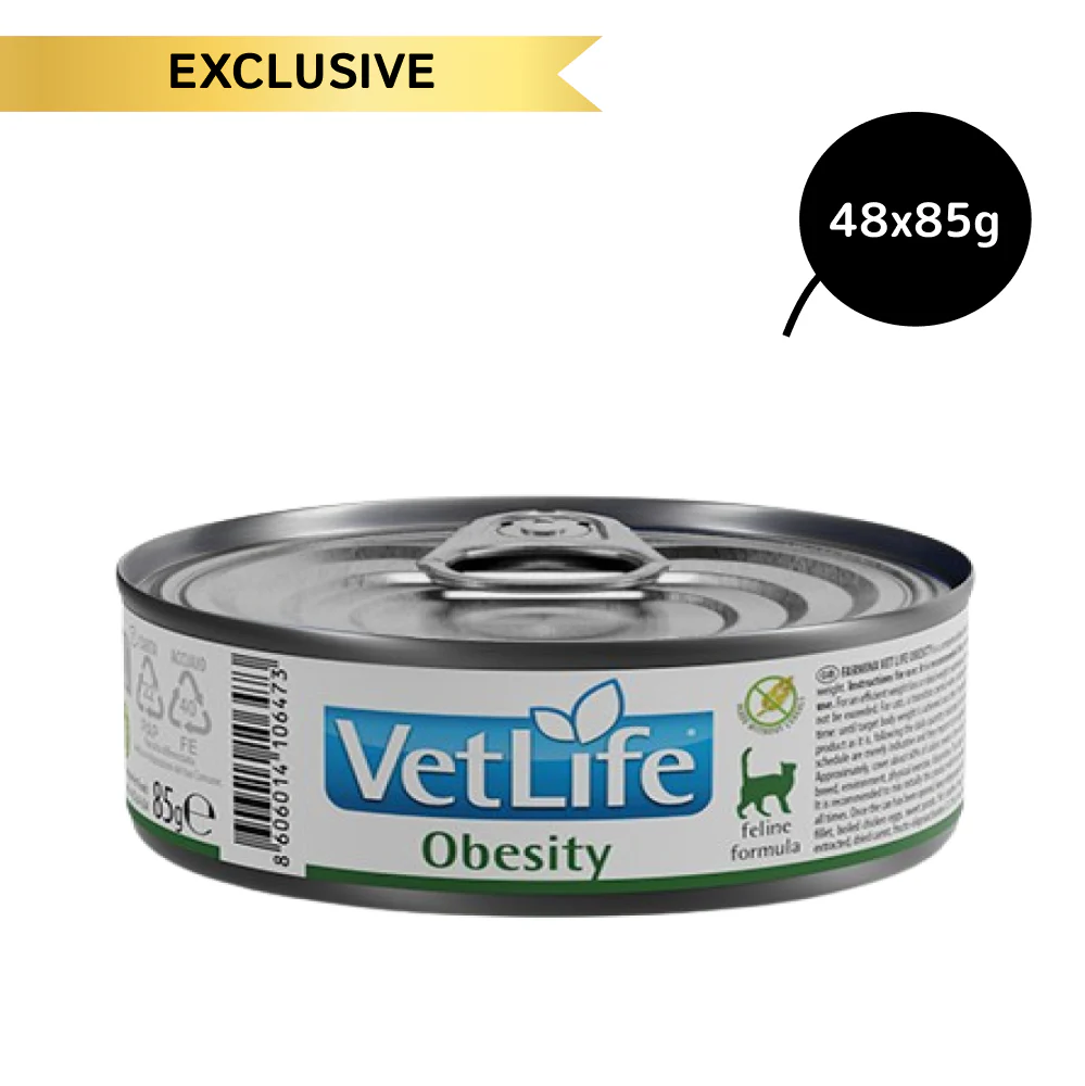 Farmina Vet Life Obesity Feline Formula Diet Cat Wet Food - Image 4
