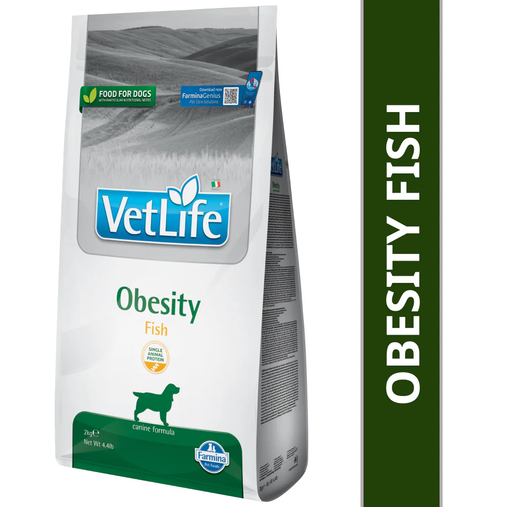 Farmina Vet Life Obesity Fish Adult Dog Dry Food - Image 2