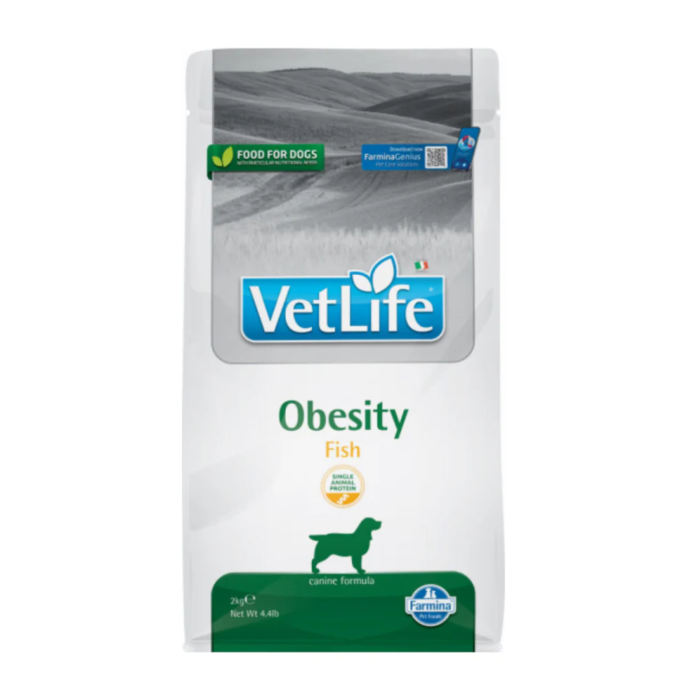 Farmina Vet Life Obesity Fish Adult Dog Dry Food - Image 2