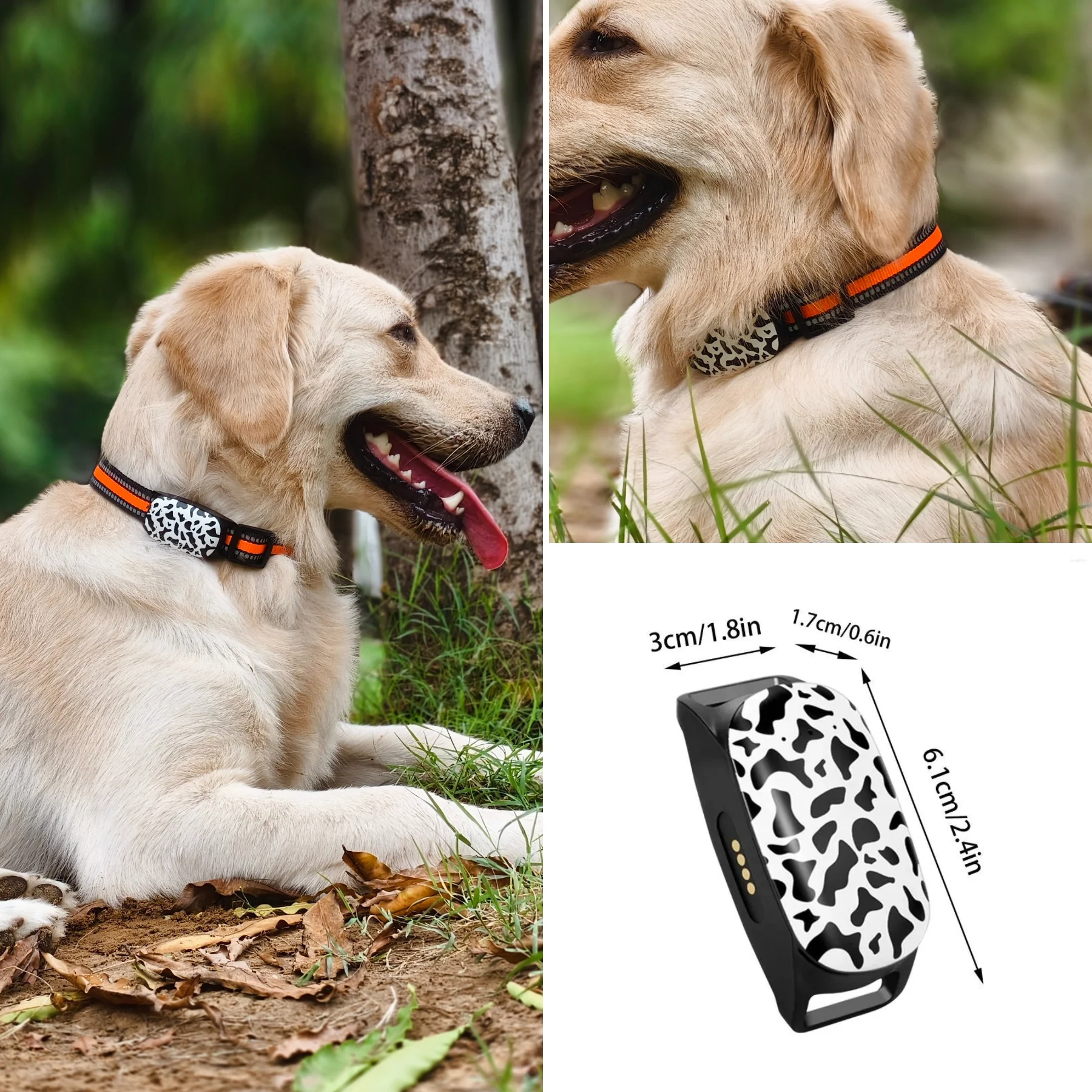 FeTaca G61 Smart 4G GPS Waterproof Collar Tracker with 12months Free Tracking & App Subscription for Dogs and Cats (White) - Image 6