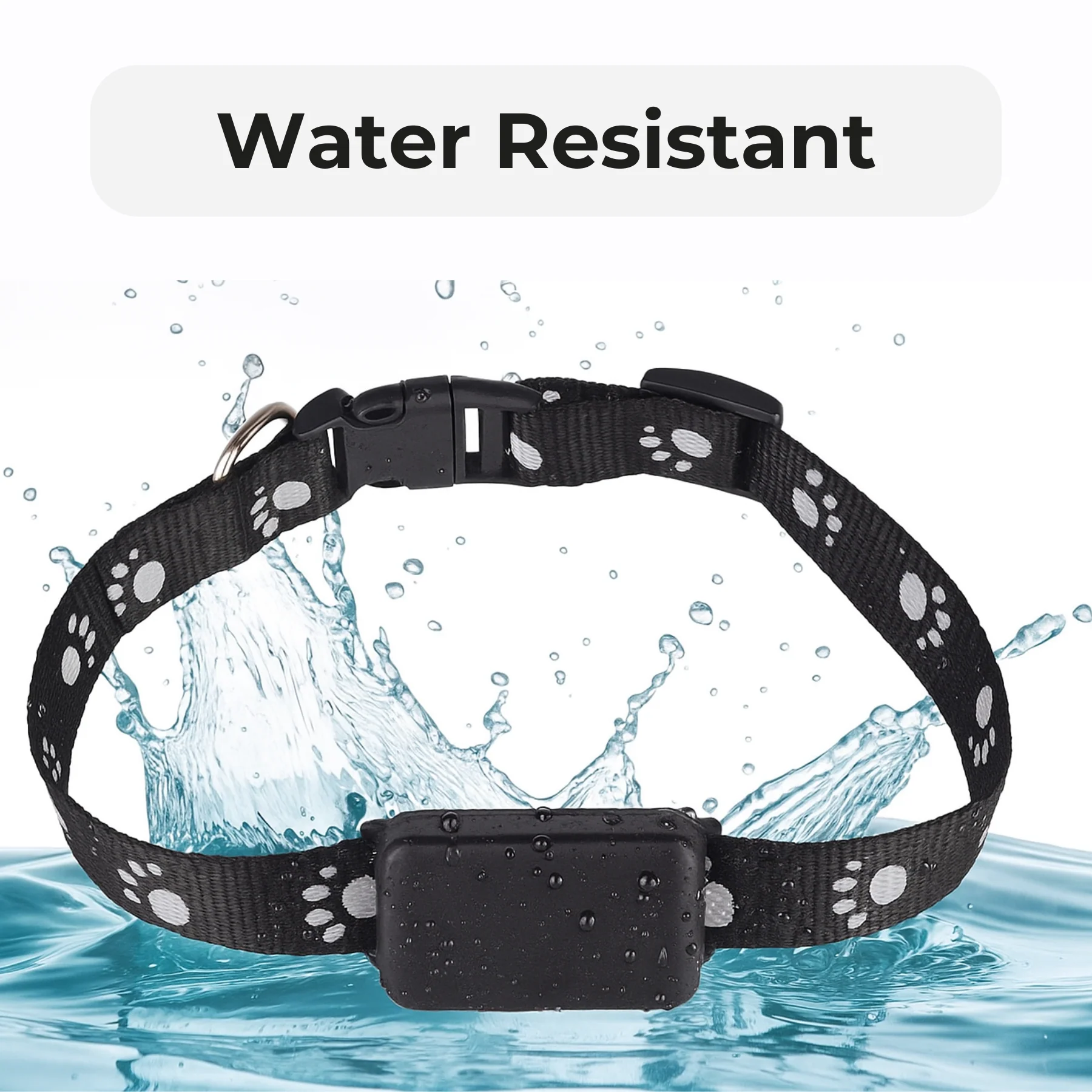 FeTaca Smart 4G GPS 850mAh Waterproof Mini Collar Tracker with 12months Free Tracking & App Subscription for Dogs and Cats (Black) - Image 4