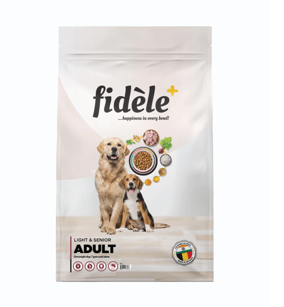 Fidele Plus Adult Light & Senior Dog Dry Food - Image 5