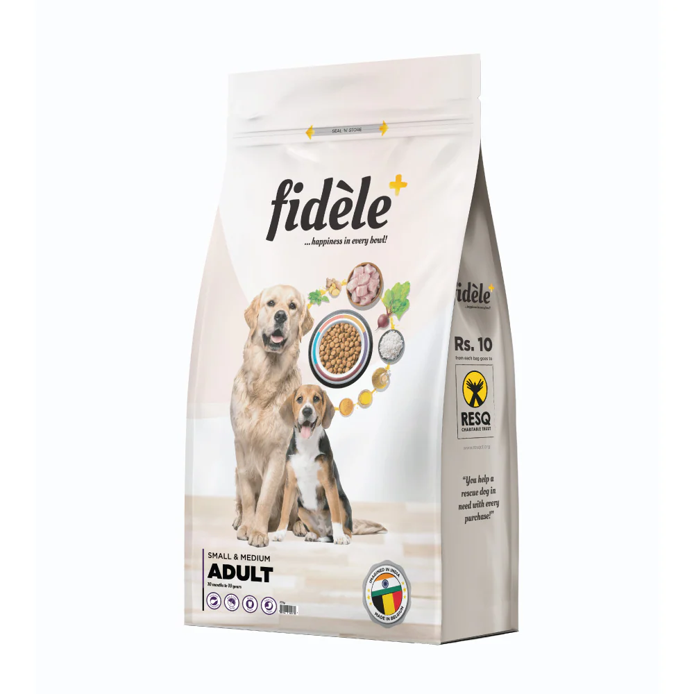 Fidele Plus Adult Small & Medium Dog Dry Food - Image 2