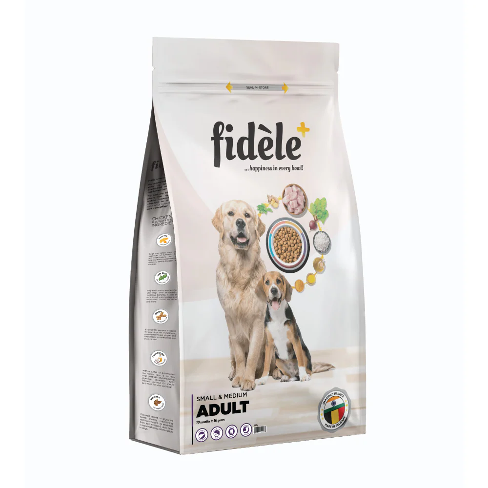 Fidele Plus Adult Small & Medium Dog Dry Food - Image 3