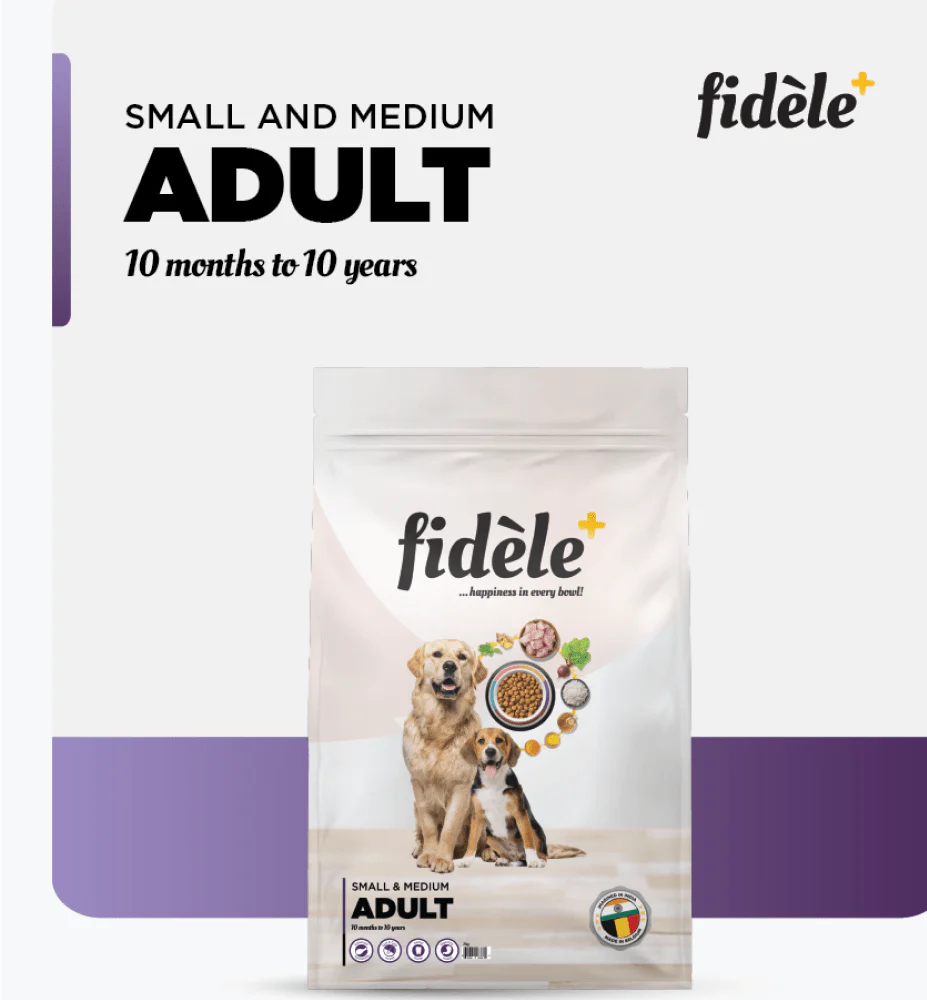 Fidele Plus Adult Small & Medium Dog Dry Food - Image 5
