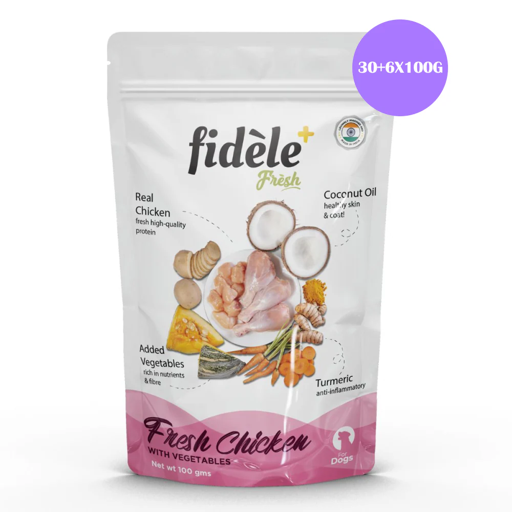 Fidele Plus Fresh Chicken with Vegetables Dog Wet Food - Image 19