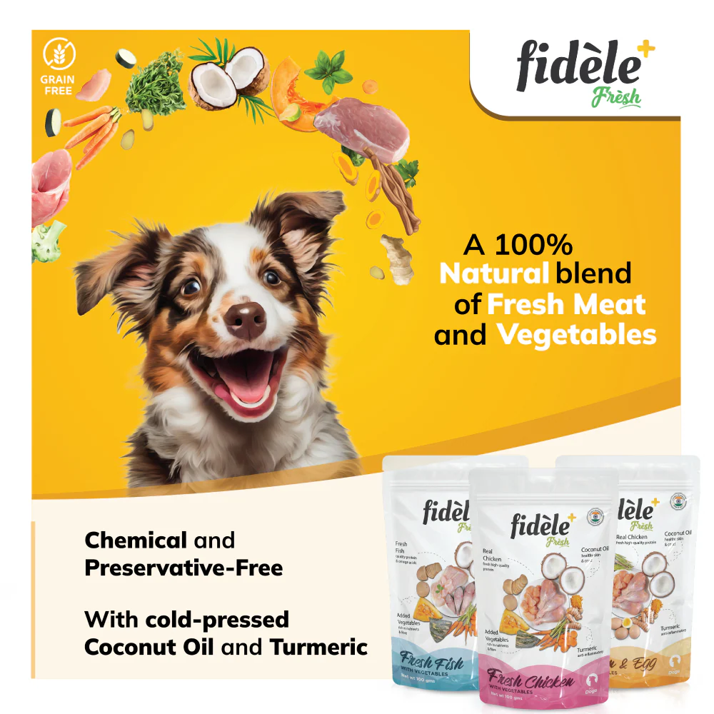 Fidele Plus Fresh Chicken with Vegetables Dog Wet Food - Image 7