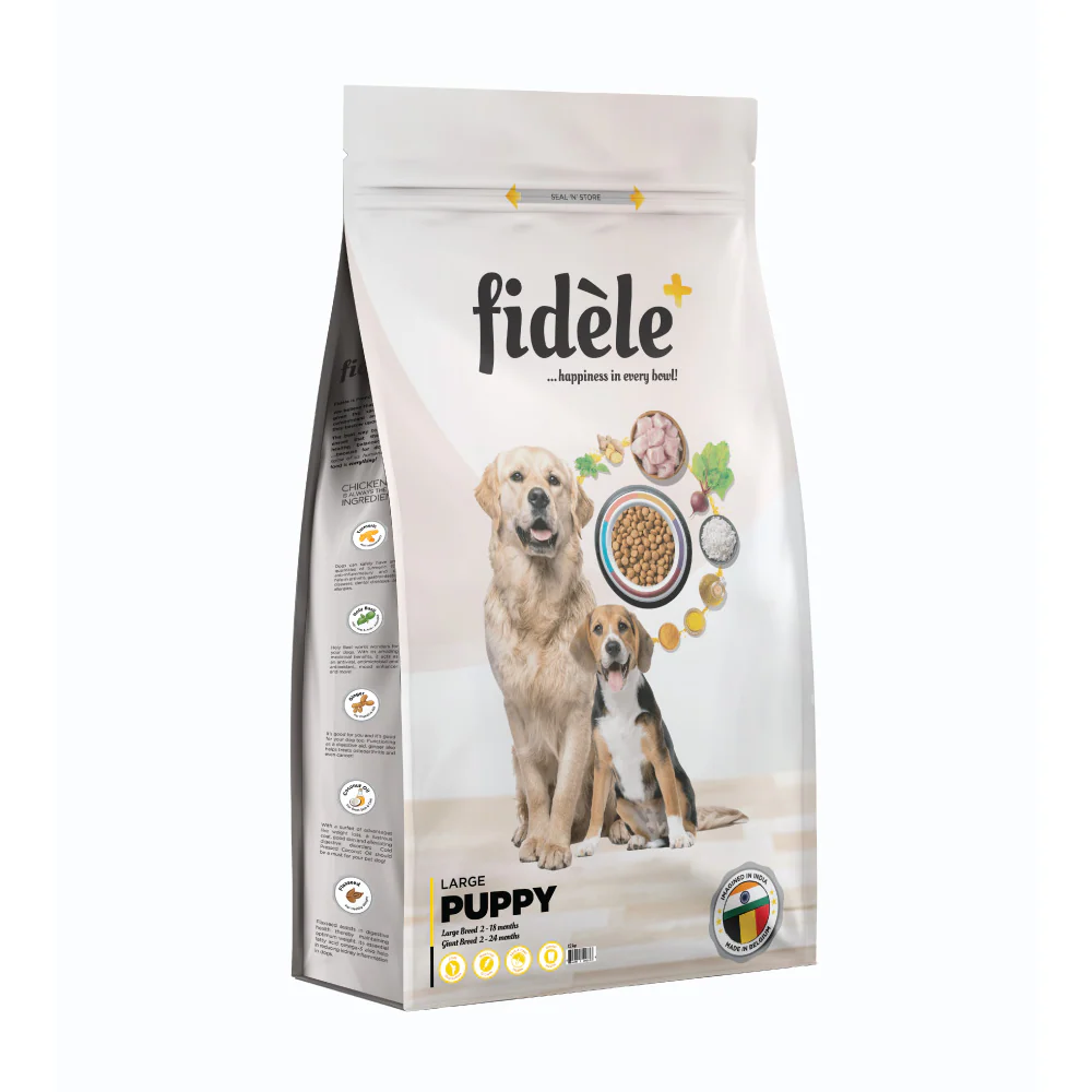 Fidele Plus Large Puppy Dry Food - Image 2