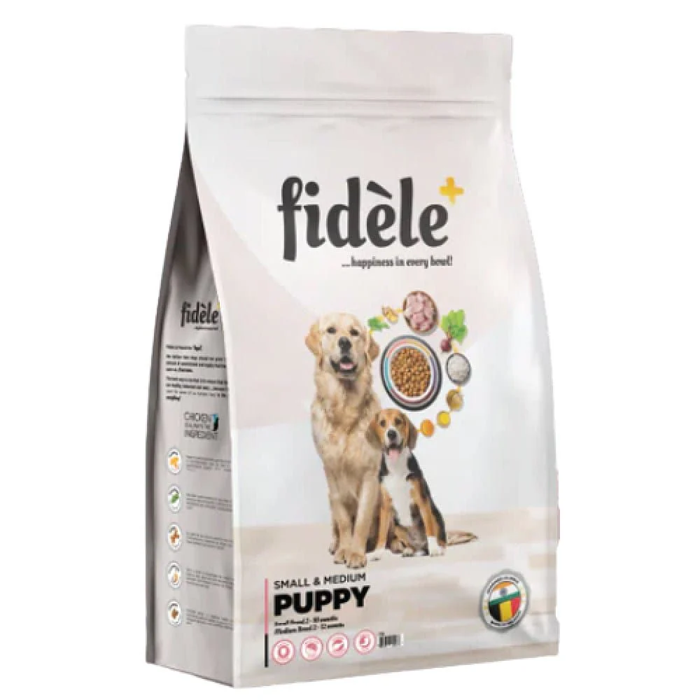 Fidele Plus Small and Medium Puppy Dry Food - Image 2