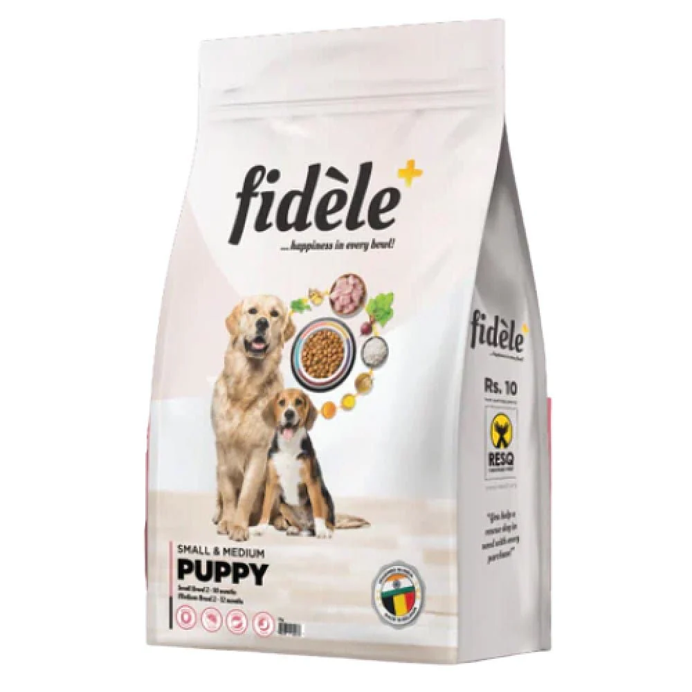 Fidele Plus Small and Medium Puppy Dry Food - Image 3