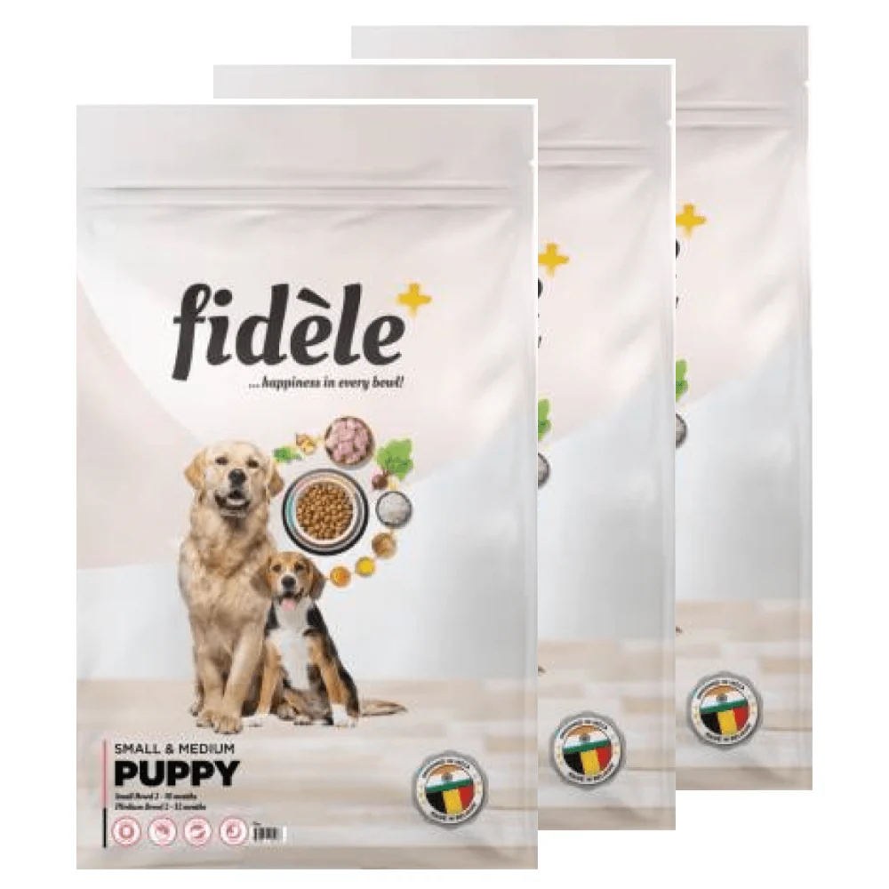 Fidele Plus Small and Medium Puppy Dry Food - Image 9