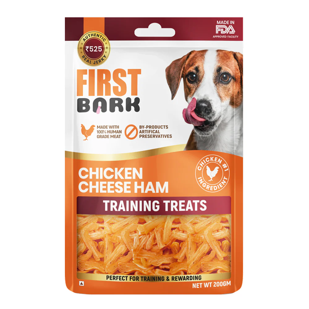 First Bark Chicken Cheese Ham Training Dog Treat - Image 2