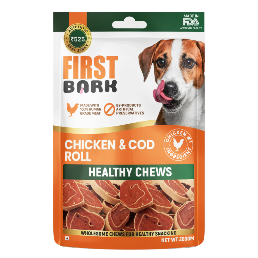 First Bark Chicken Cod Roll Dog Treats - Image 10