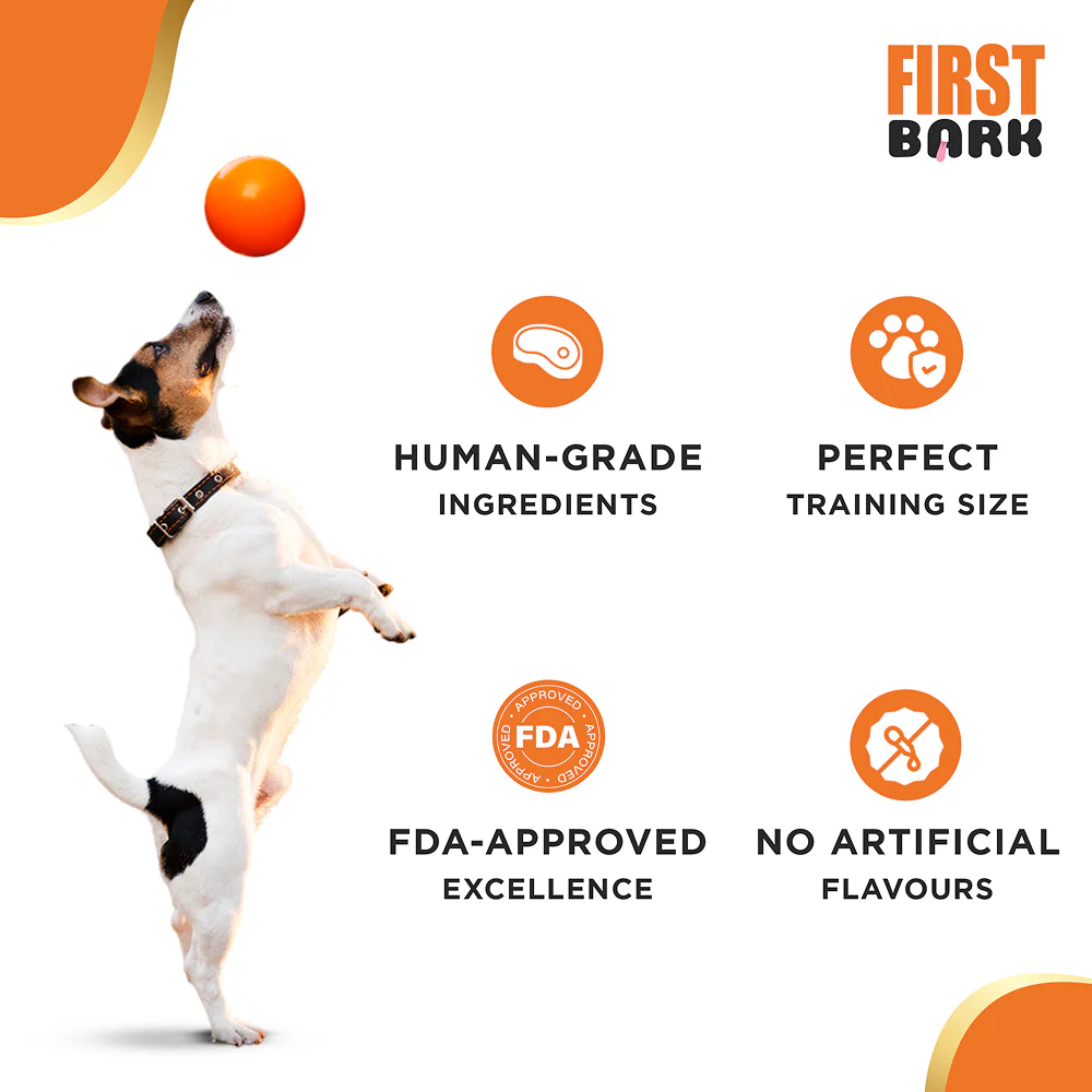 First Bark Chicken Training Cubes Dog Treat - Image 3