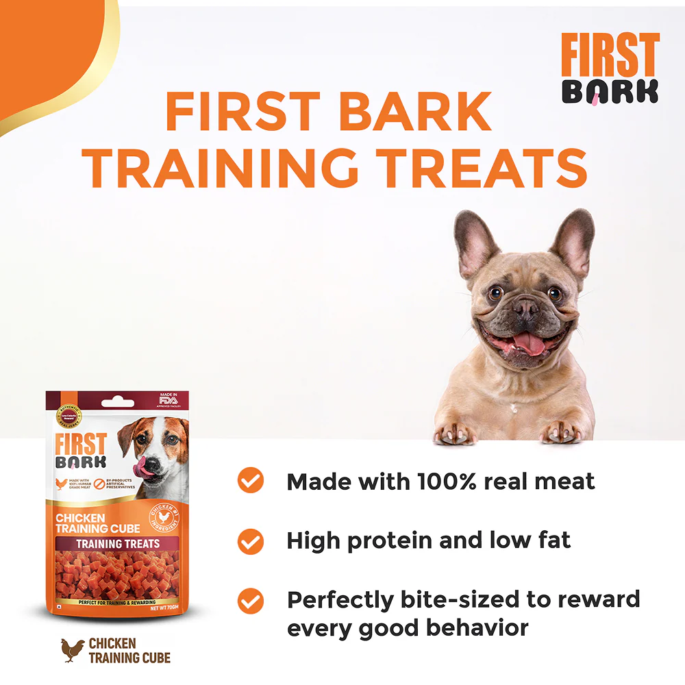 First Bark Chicken Training Cubes Dog Treat - Image 7