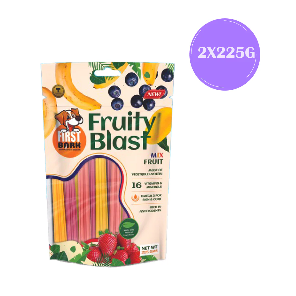 First Bark Fruity Blast Mix Fruit Dog Treats - Image 2