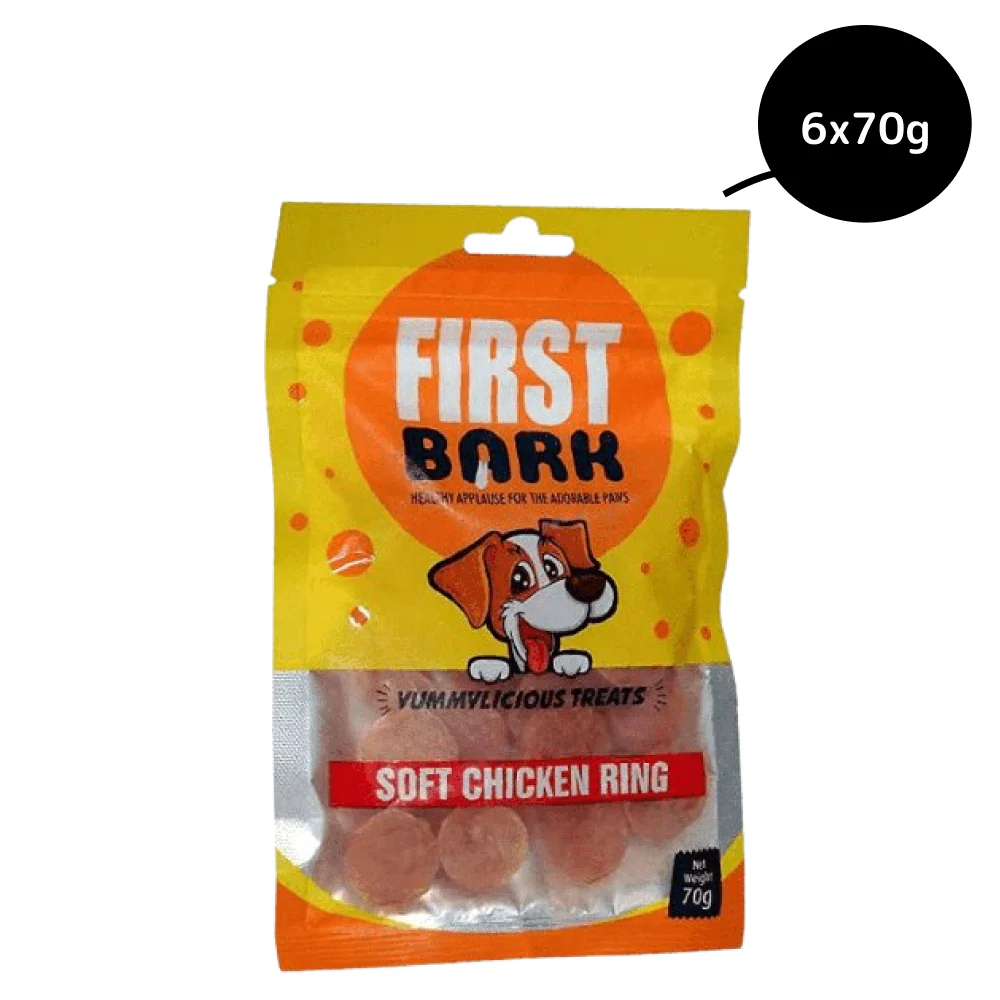 First Bark Soft Chicken Ring Dog Treats - Image 4