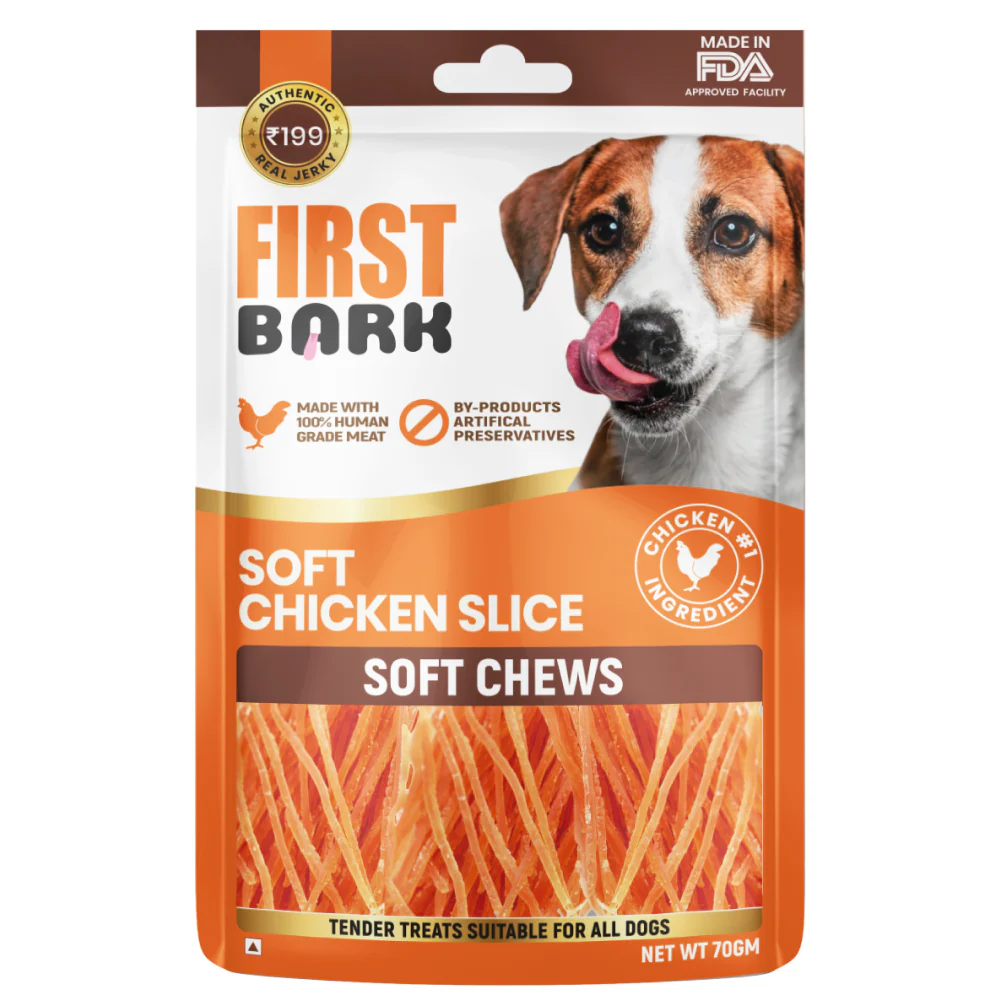 First Bark Soft Chicken Slice Jerky Dog Treat - Image 2