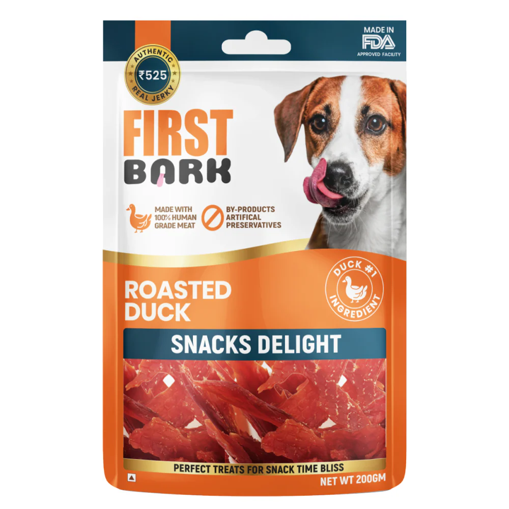 First Bark Soft Roasted Duck Dog Treats - Image 2