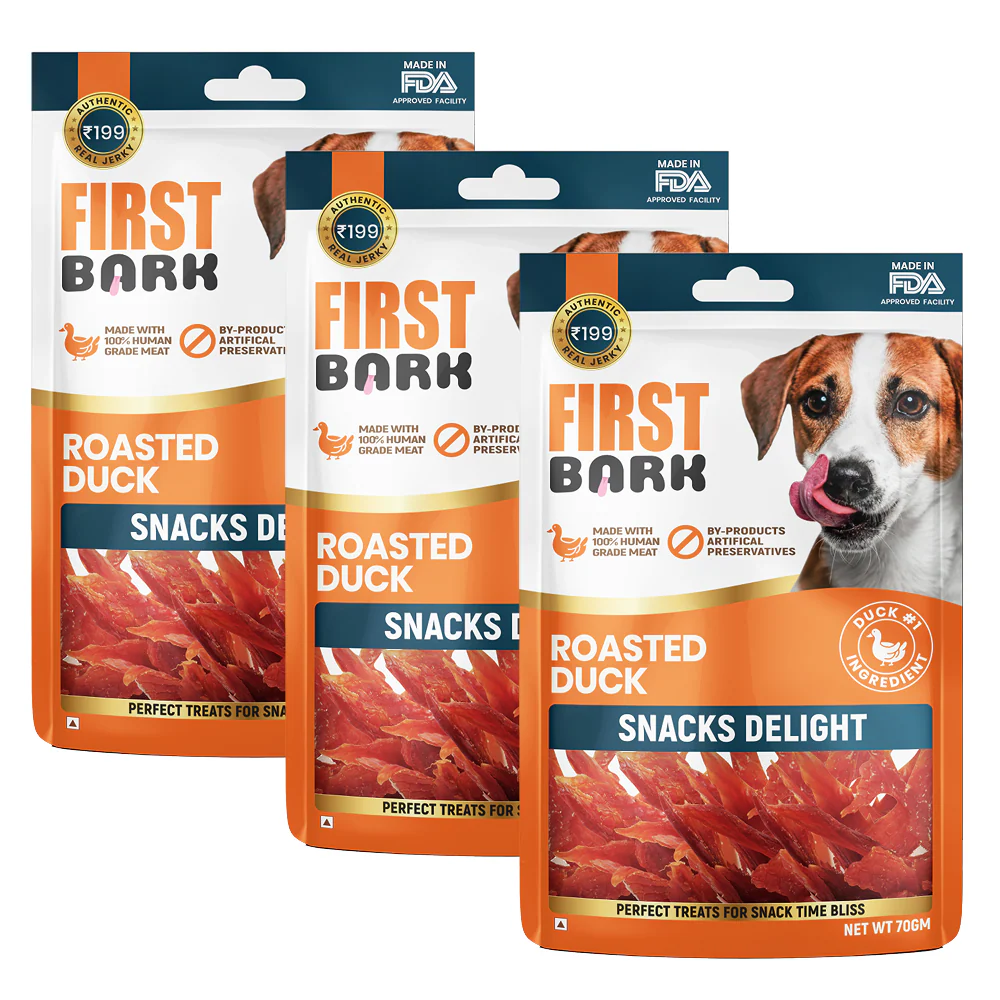 First Bark Soft Roasted Duck Dog Treats - Image 3