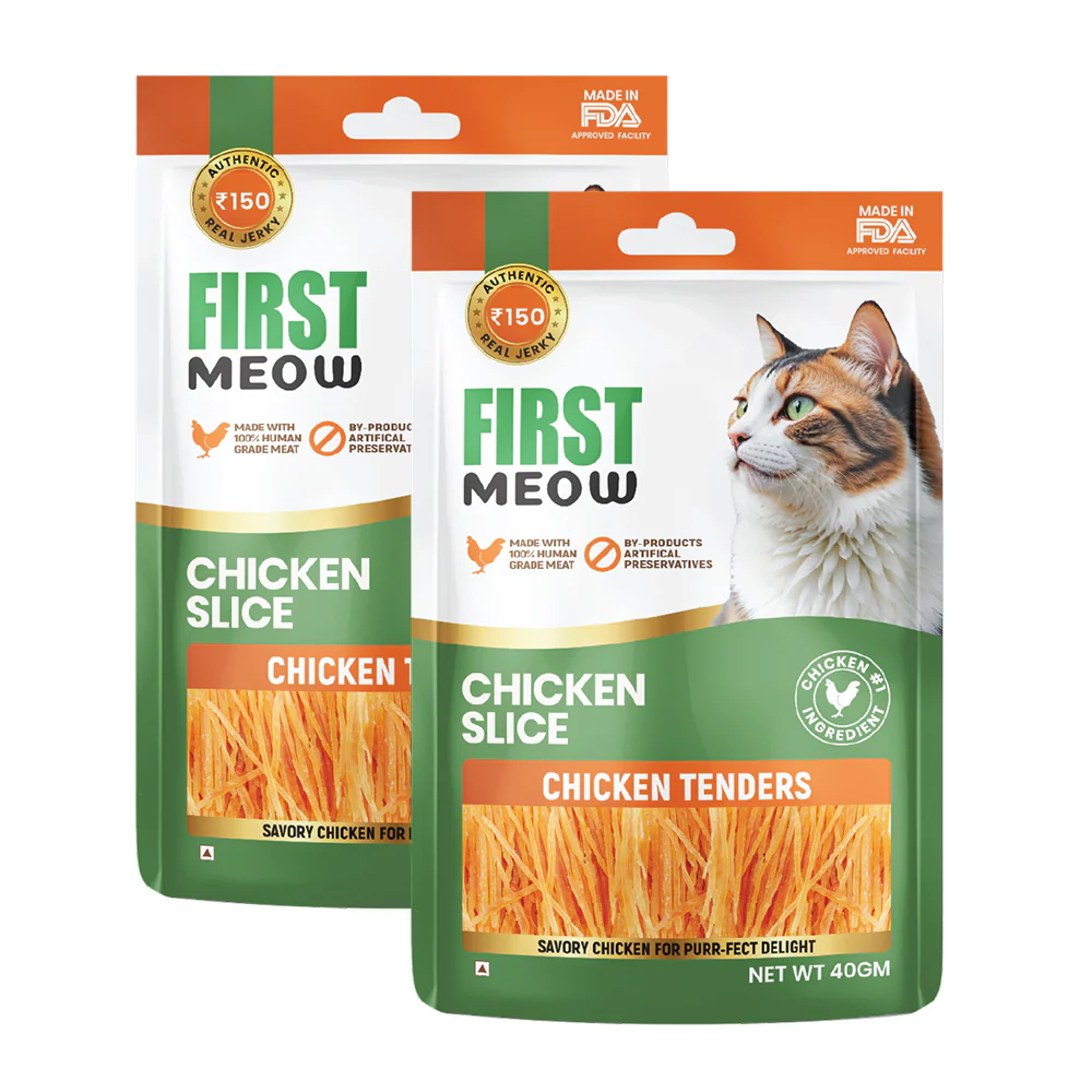 First Meow Chicken Slice Jerky Cat Treat - Image 2