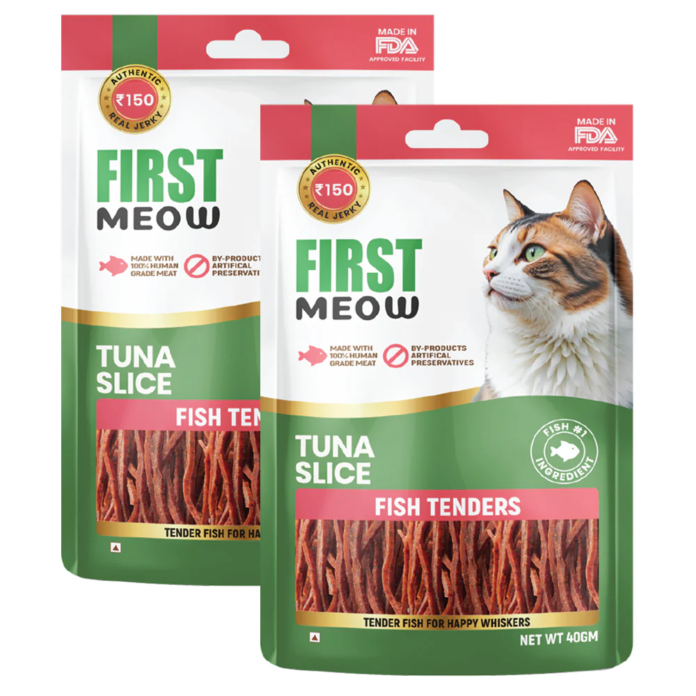 First Meow Tuna Slice Jerky Cat Treat - Image 2