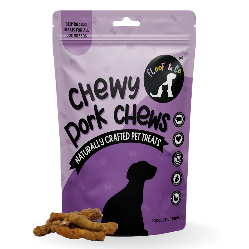 Floof & Co Pork Chew, Bacon Cheese and Chicken Cheese Dog Treats Combo - Image 2
