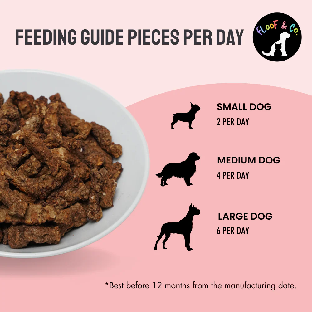 Floof & Co Pork Chew, Bacon Cheese, Chicken Cheese, Roasted Lamb and Smoked Lamb Dog Treats Combo - Image 22