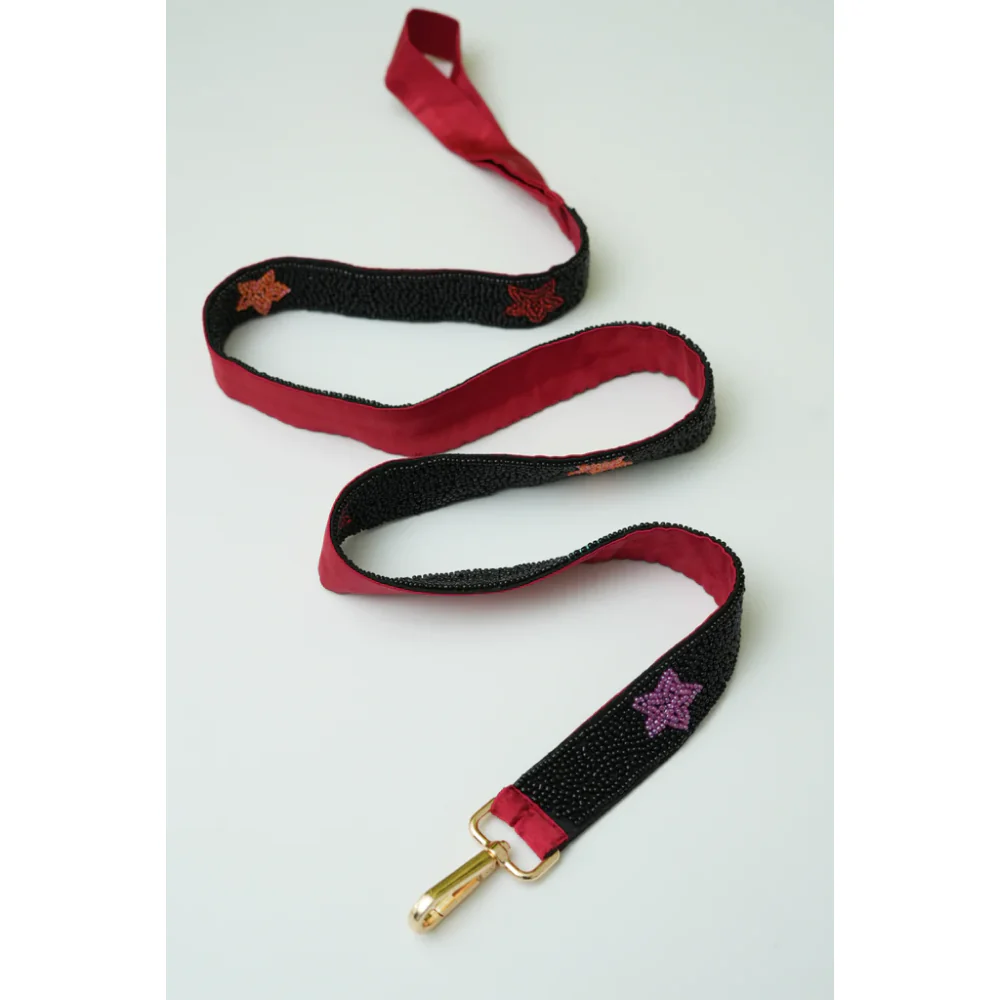 Floof & Co Starry Night Leash & Collar (Black) - Image 3