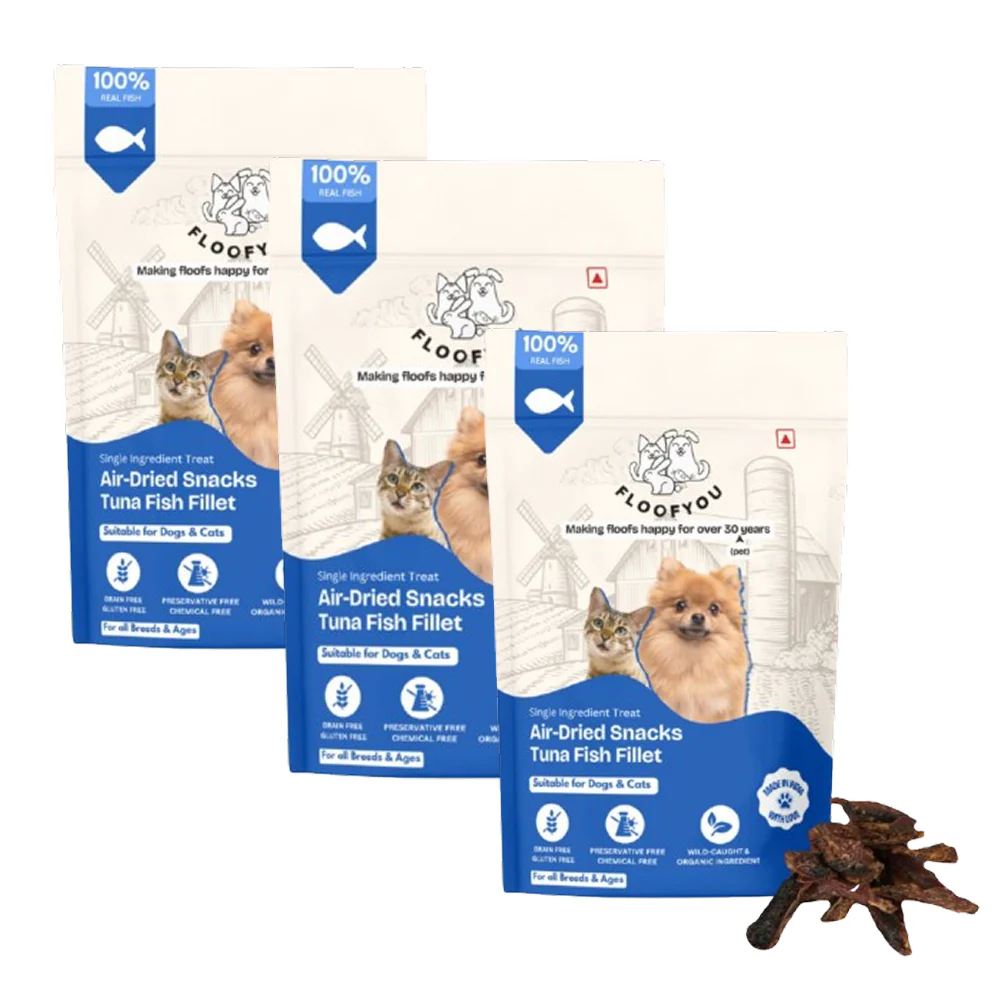 FloofYou Air Dried Tuna Fish Fillet Dogs & Cats Treat - Image 10