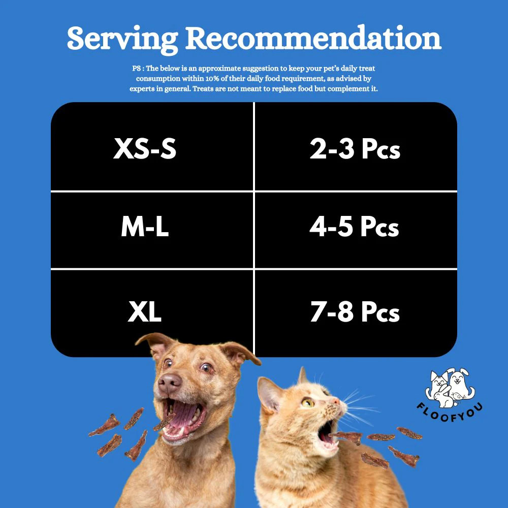 FloofYou Air Dried Tuna Fish Fillet Dogs & Cats Treat - Image 7