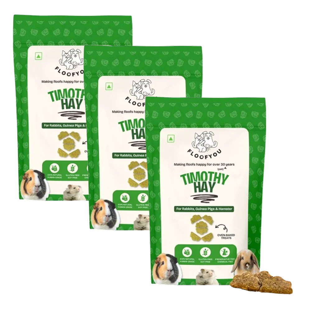 FloofYou Oven Baked Timothy Hay Small Animals Treat - Image 9