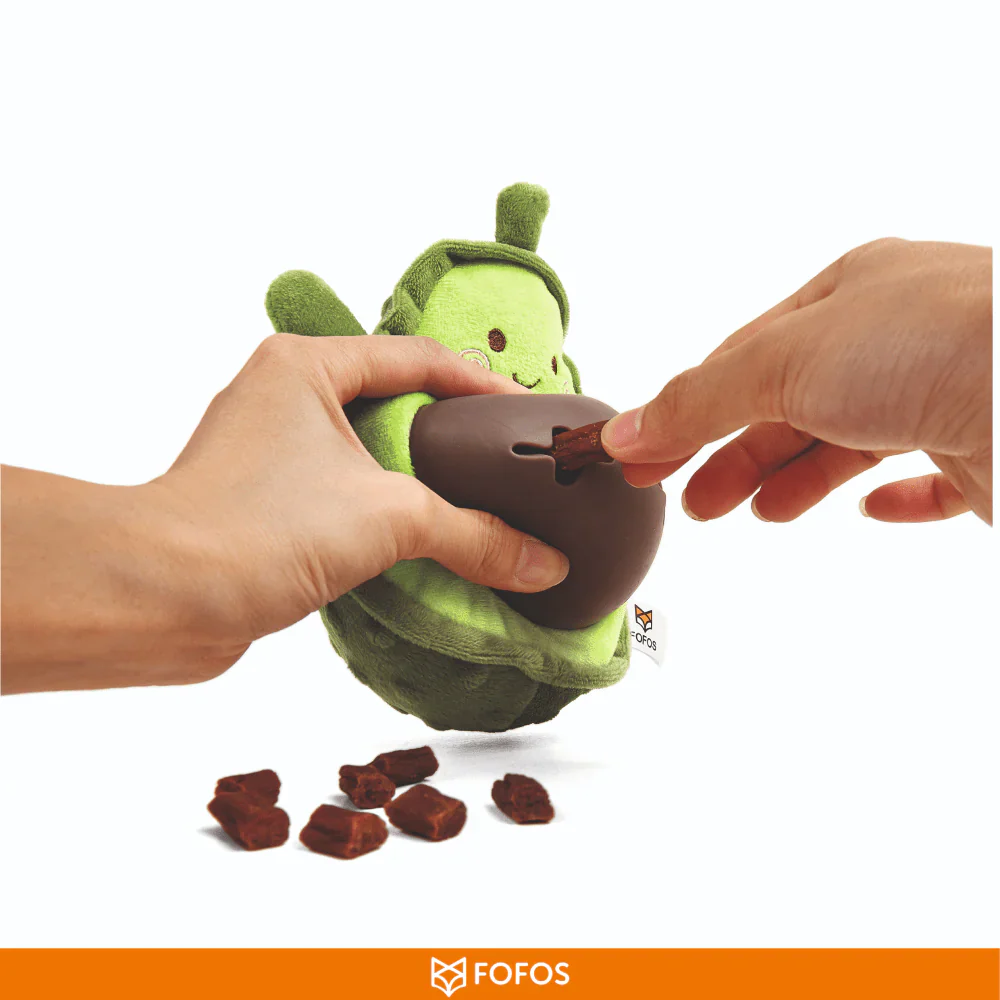 Barkbutler x Fofos Avocado Treat Toy for Dogs | For Medium Chewers - Image 3