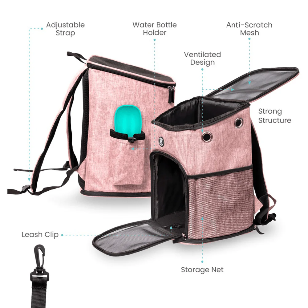 Barkbutler x Fofos Comfort Premium Outdoor Carrier for Small Dogs and Cats - Image 3