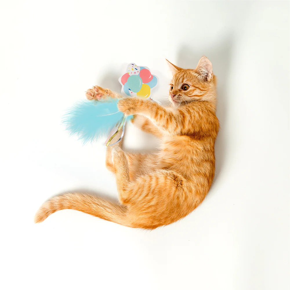Barkbutler x Fofos Birthday Balloon Catnip Toy for Cats - Image 7